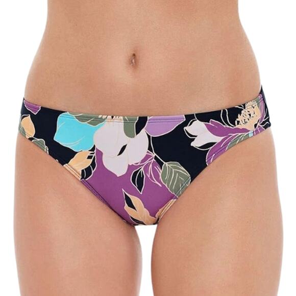 Salt + Cove Midnight Bloom Hipster Bikini Bottoms NWT Size Small - Picture 1 of 3